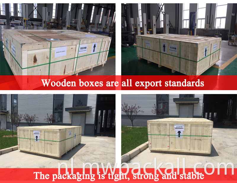 Aangepast volgens de eisen van de klant automatische online Pallet Stretch Wrapper